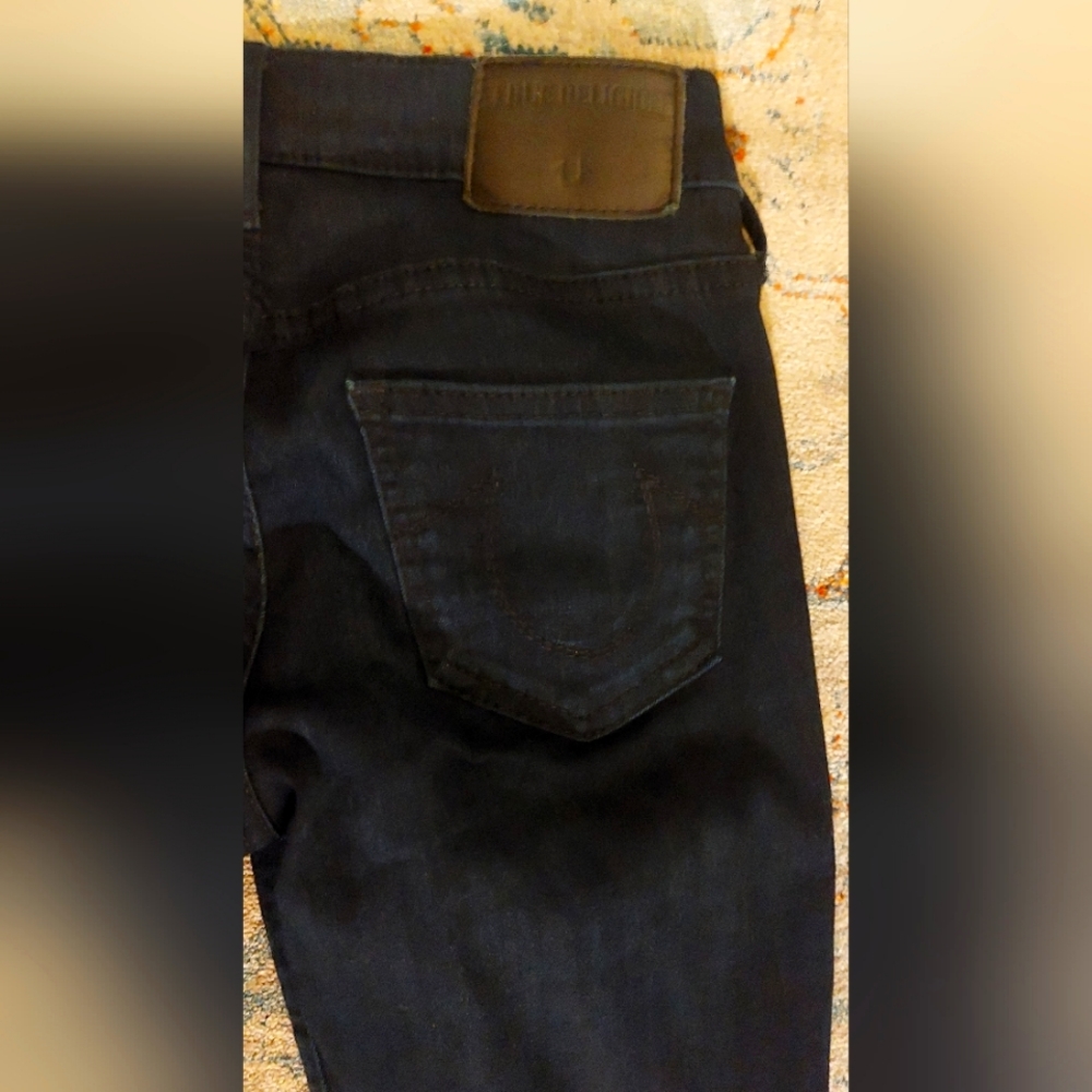 True Religion low rise skinny jeans